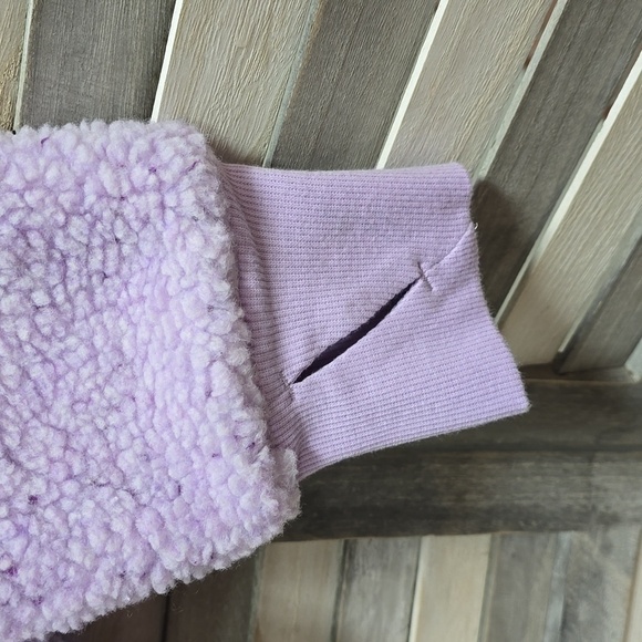 Sherpa Shearling Crewneck Lined Sweatshirt | All in Motion | Medium (8) - Picture 2 of 8